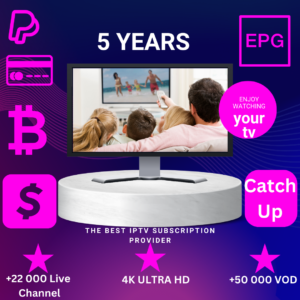 a1 iptv 5 Years Subscription